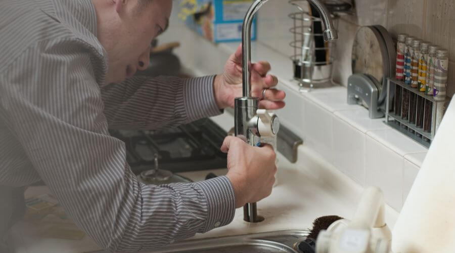 Professional bathroom faucet installation in Towson, MD